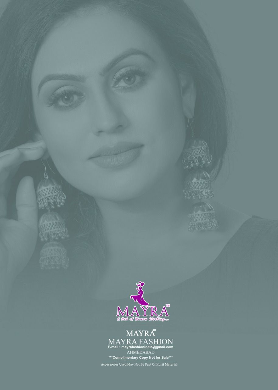 Mayra Ruhani Latest Designer Fancy Ethnic Wear Latest Kurti Collection